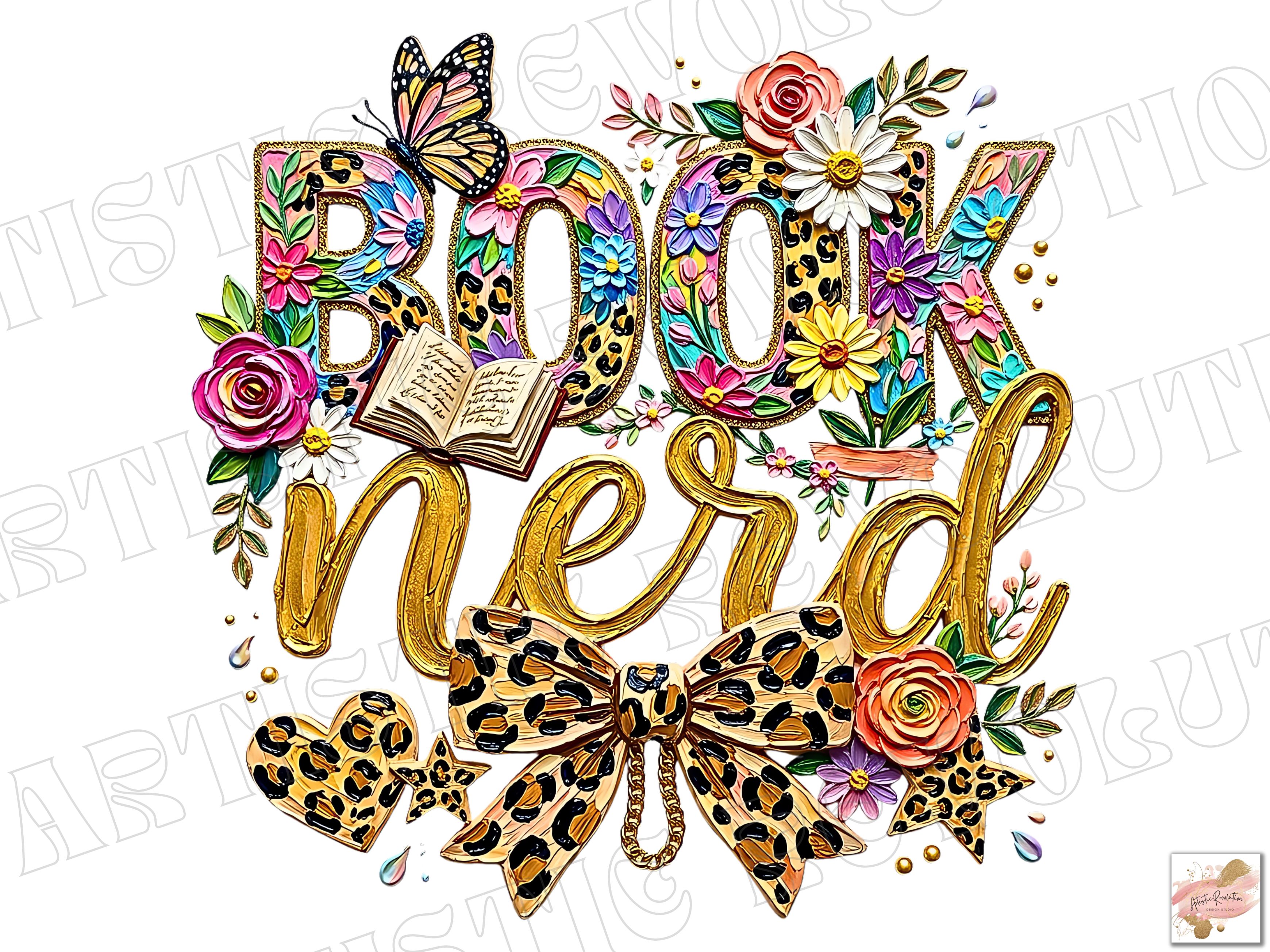 Book Nerd Png Bookish Png Book Lover Png